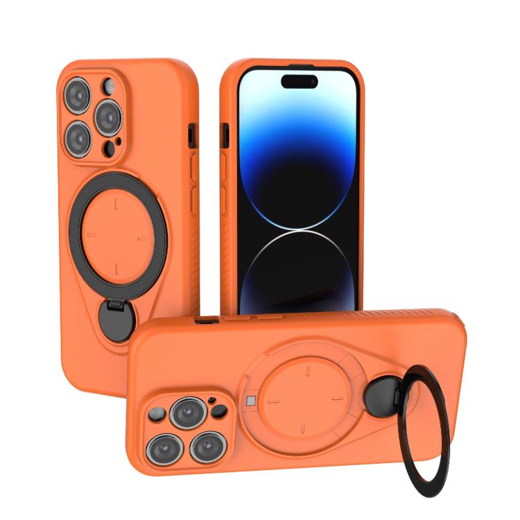 Custodia per telefono Ring Shield MagSafe in TPU con supporto girevole a 360 gradi, For iPhone 14 Pro, For iPhone 14 Pro Max, For iPhone 13 Pro Max, For iPhone 13 Pro