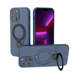 Custodia per telefono Ring Shield MagSafe in TPU con supporto girevole a 360 gradi, For iPhone 14 Pro, For iPhone 14 Pro Max, For iPhone 13 Pro Max, For iPhone 13 Pro