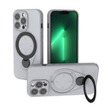 Custodia per telefono Ring Shield MagSafe in TPU con supporto girevole a 360 gradi, For iPhone 14 Pro, For iPhone 14 Pro Max, For iPhone 13 Pro Max, For iPhone 13 Pro