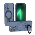 Custodia per telefono Ring Shield MagSafe in TPU con supporto girevole a 360 gradi, For iPhone 14 Pro, For iPhone 14 Pro Max, For iPhone 13 Pro Max, For iPhone 13 Pro