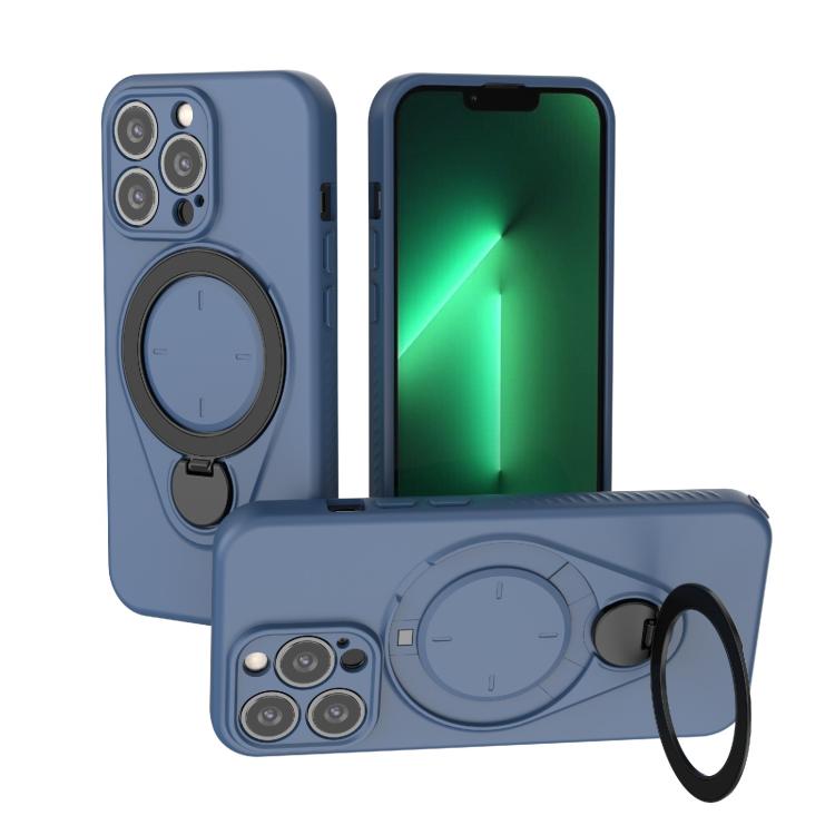 Custodia per telefono Ring Shield MagSafe in TPU con supporto girevole a 360 gradi, For iPhone 14 Pro, For iPhone 14 Pro Max, For iPhone 13 Pro Max, For iPhone 13 Pro