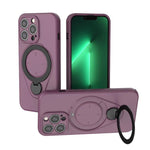 Custodia per telefono Ring Shield MagSafe in TPU con supporto girevole a 360 gradi, For iPhone 14 Pro, For iPhone 14 Pro Max, For iPhone 13 Pro Max, For iPhone 13 Pro