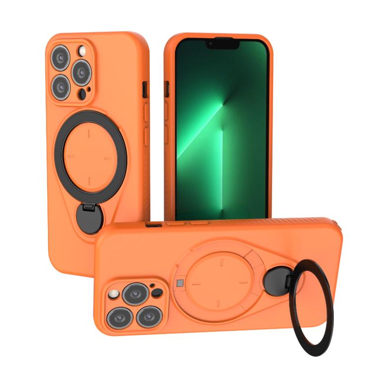 Custodia per telefono Ring Shield MagSafe in TPU con supporto girevole a 360 gradi, For iPhone 14 Pro, For iPhone 14 Pro Max, For iPhone 13 Pro Max, For iPhone 13 Pro
