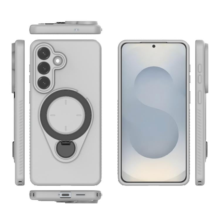 Custodia Ring Shield MagSafe in TPU con supporto girevole a 360 gradi per