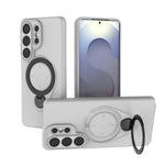 Custodia Ring Shield MagSafe in TPU con supporto girevole a 360 gradi per