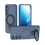 Custodia Ring Shield MagSafe in TPU con supporto girevole 360° per Samsung