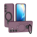 Custodia Ring Shield MagSafe in TPU con supporto girevole 360° per Samsung