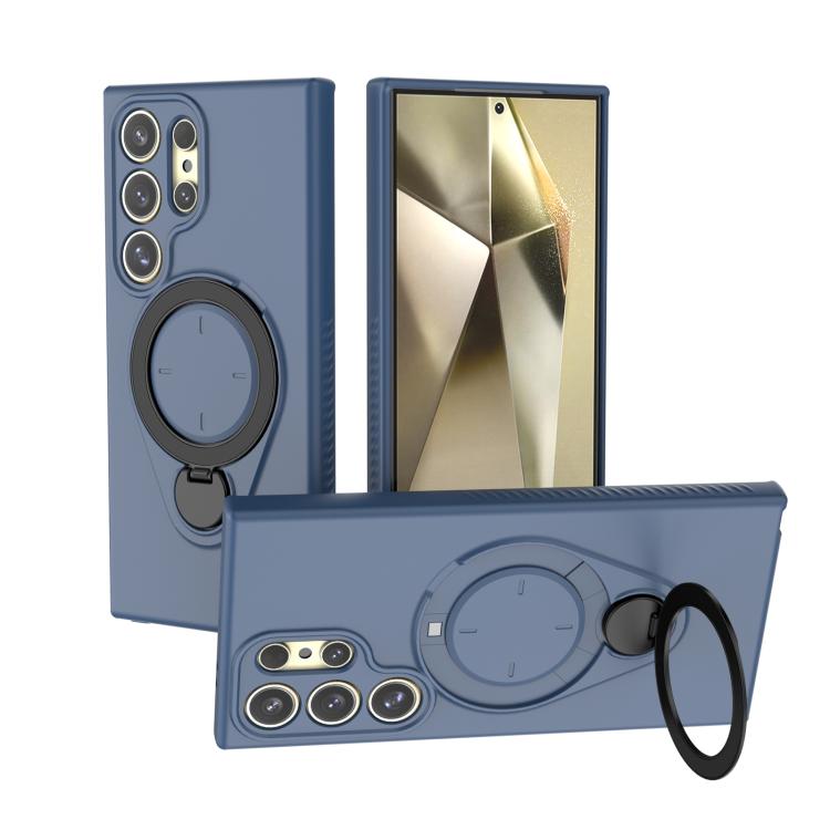 Custodia Ring Shield MagSafe in TPU con supporto girevole 360° per Samsung