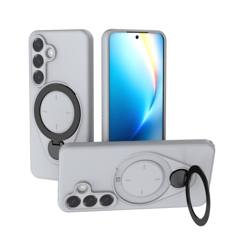 Custodia Ring Shield MagSafe in TPU con supporto girevole a 360 gradi per