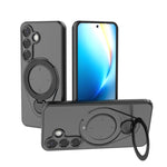 Custodia Ring Shield MagSafe in TPU con supporto girevole a 360 gradi per