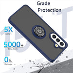 Custodia Q Shadow 1 Series in TPU e PC con anello per Samsung Galaxy A57 5G