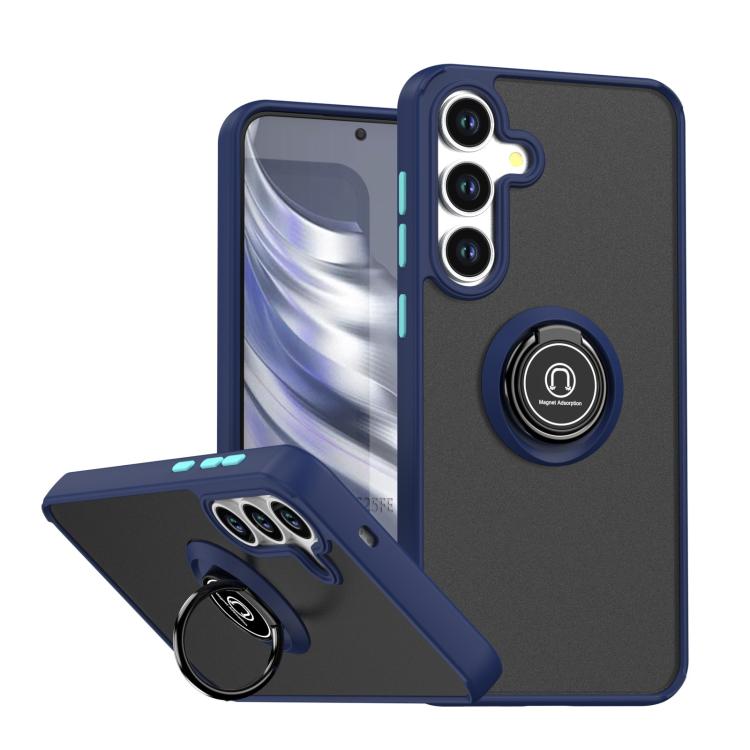 Custodia Q Shadow 1 Series in TPU e PC con anello per Samsung Galaxy S26+, S26