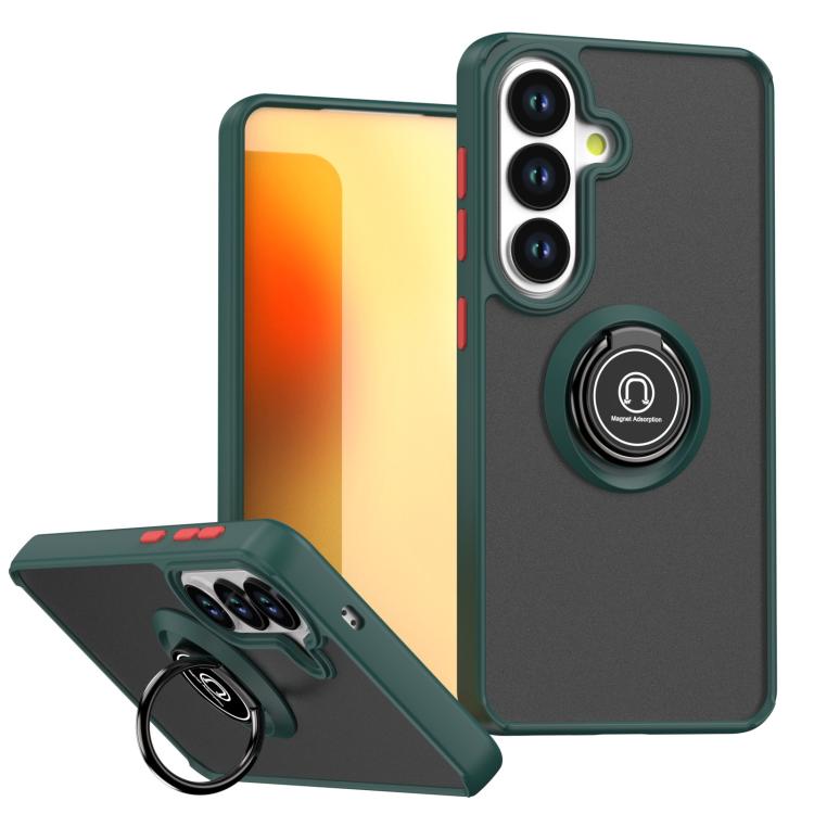 Custodia Q Shadow 1 Series in TPU e PC con anello per Samsung Galaxy S26+, S26