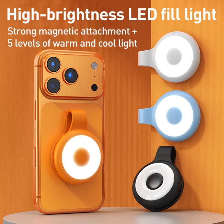 Illuminazione a LED portatile con clip magnetica, luce di riempimento