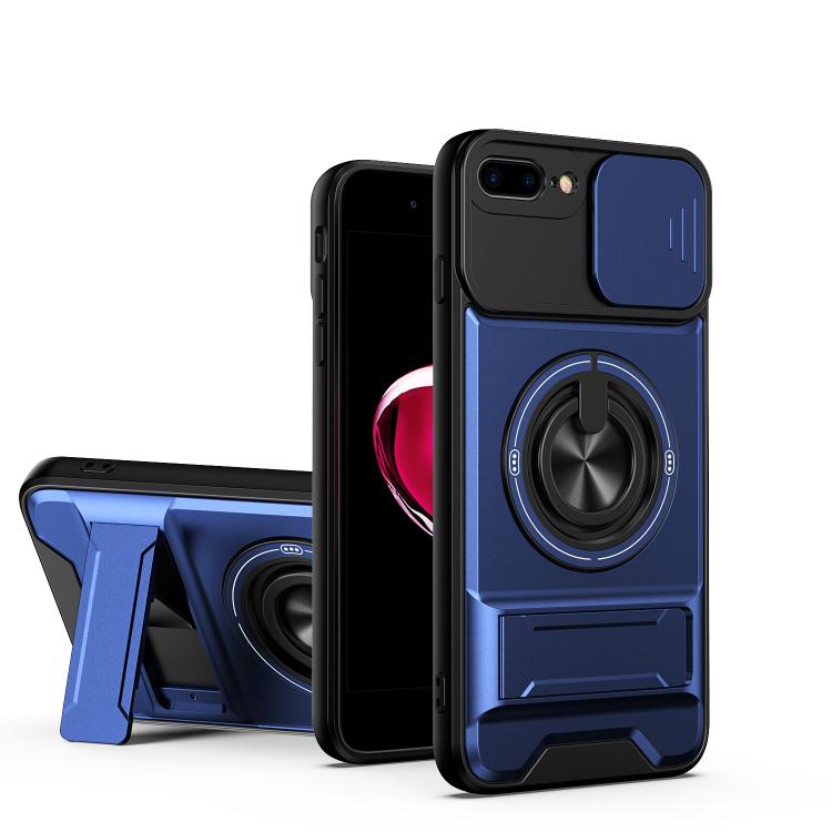 Custodia per telefono multifunzionale magnetica antiurto con finestra scorrevole per obiettivo., For iPhone 11 Pro Max, For iPhone 11, For iPhone XR, For iPhone XS Max