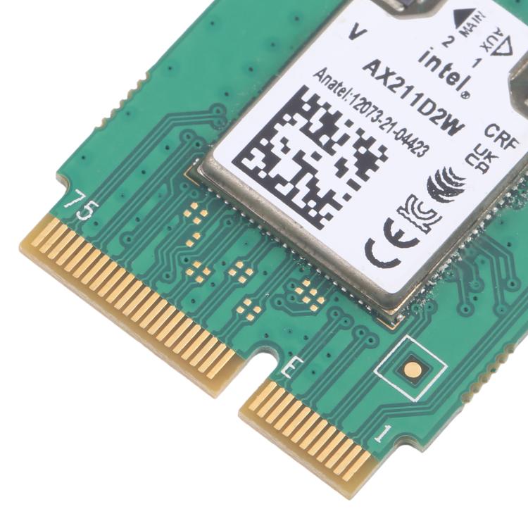 Scheda wireless Intel AX211D2W M.2 WiFi 6E dual band con Bluetooth - immagine 4