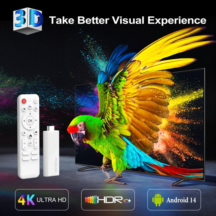 TV Stick Android H96 Max H313 con Wi-Fi 6 e memoria 8 o 16 GB - immagine 10