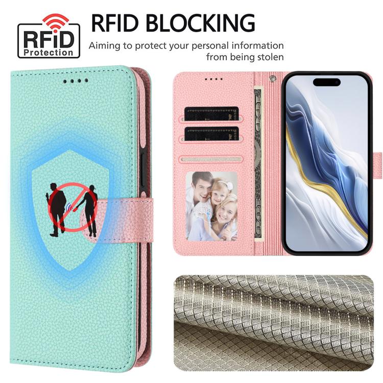 Custodia per telefono in ecopelle vegana con texture litchi rimovibile e chiusura magnetica laterale., For iPhone 17 Pro Max, For iPhone 17 Pro, For iPhone 17, For iPhone Air