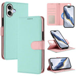 Custodia per telefono in ecopelle vegana con texture litchi rimovibile e chiusura magnetica laterale., For iPhone 17 Pro Max, For iPhone 17 Pro, For iPhone 17, For iPhone Air
