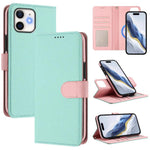 Custodia per telefono in ecopelle vegana con texture litchi rimovibile e chiusura magnetica laterale., For iPhone 12 Pro Max, For iPhone 11 Pro Max, For iPhone 11, For iPhone 11 Pro