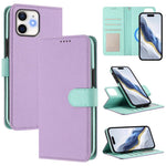 Custodia per telefono in ecopelle vegana con texture litchi rimovibile e chiusura magnetica laterale., For iPhone 12 Pro Max, For iPhone 11 Pro Max, For iPhone 11, For iPhone 11 Pro