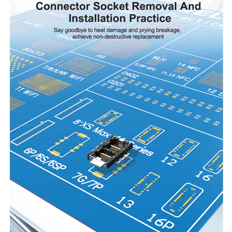 Connettore chip BGA RELIFE RL-044R per iPhone 17 - immagine 6