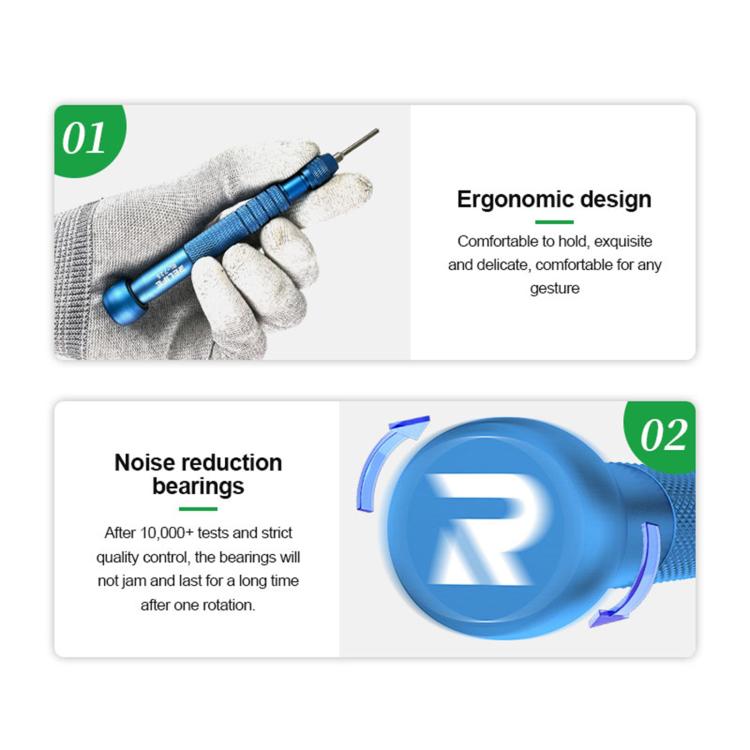 Set di cacciaviti dinamometrici RELIFE RL-725 con 5 punte - immagine 7