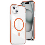 Custodia per telefono Crystal Shield trasparente magnetica ibrida in acrilico e TPU, For iPhone 14 / 13, For iPhone 14 Pro, For iPhone 14 Pro Max