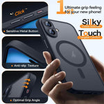 XDcase Skin Feel Custodia magnetica satinata per telefono con pellicola protettiva per obiettivo, For iPhone 17 Pro Max, For iPhone 17 Pro, For iPhone 17, For iPhone Air