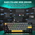 Tastiera cablata AULA WIN60HE MAX Edition 60 tasti RGB