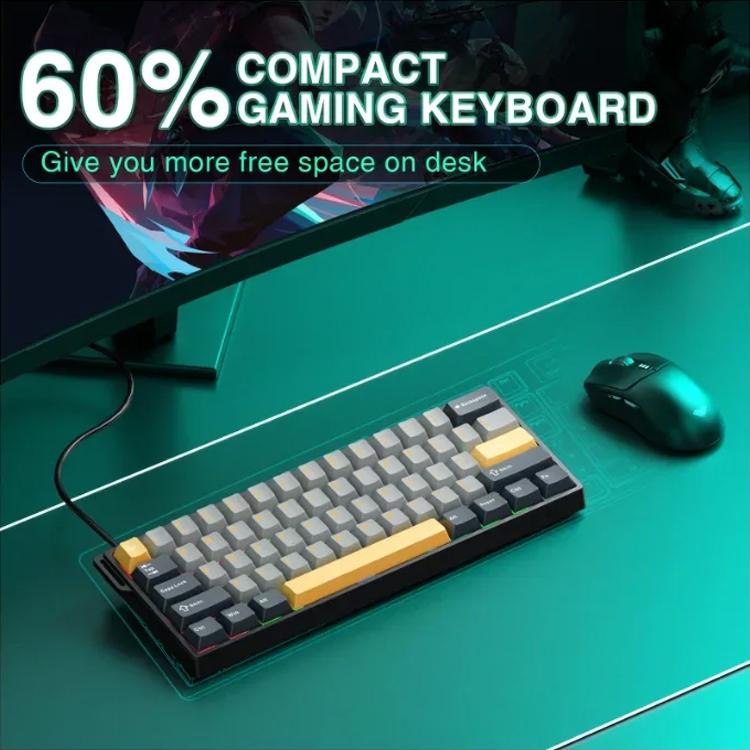 Tastiera cablata AULA WIN60HE MAX Edition 60 tasti RGB