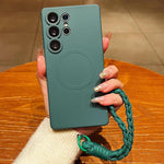 Custodia magnetica in silicone liquido per Samsung Galaxy S26+ e S26 Ultra 5G