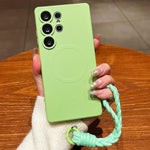 Custodia magnetica in silicone liquido per Samsung Galaxy S26+ e S26 Ultra 5G