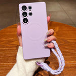 Custodia magnetica in silicone liquido per Samsung Galaxy S26+ e S26 Ultra 5G