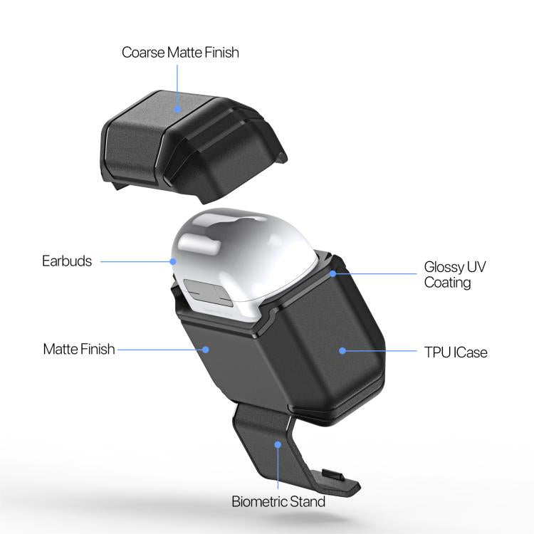 Custodia per auricolari DUX DUCIS per AirPods 4 e Pro