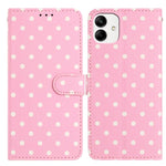 Custodia per telefono in ecopelle con motivo a pois per Samsung Galaxy A23 5G