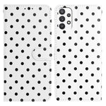 Custodia per telefono in ecopelle con motivo a pois per Samsung Galaxy A23 5G