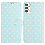 Custodia per telefono in ecopelle con motivo a pois per Samsung Galaxy A23 5G