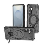 Custodia magnetica con supporto girevole per Samsung Galaxy S25 Edge 5G, Samsung