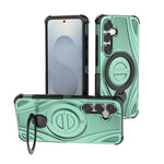 Custodia magnetica con supporto girevole per Samsung Galaxy S25 Edge 5G, Samsung