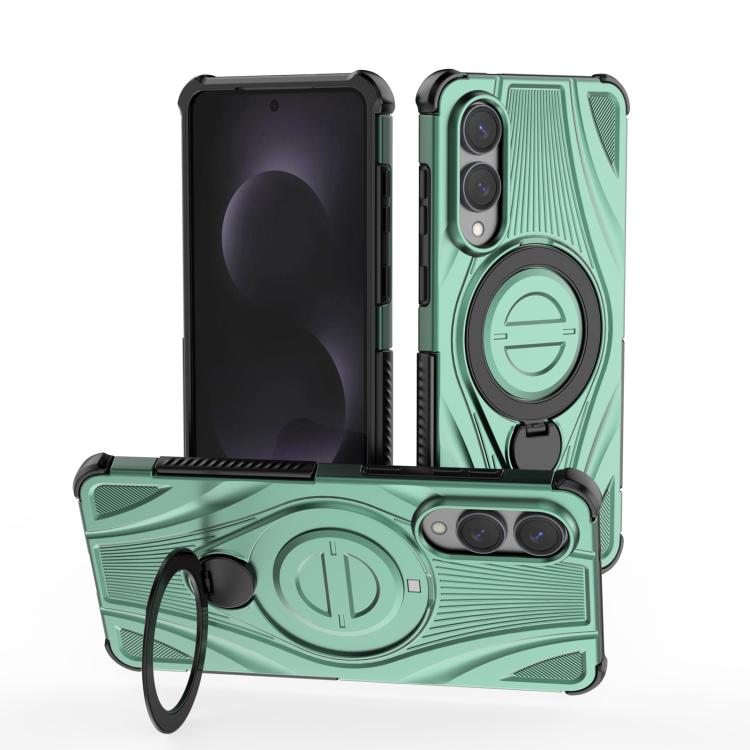 Custodia magnetica con supporto girevole per Samsung Galaxy S25 Edge 5G, Samsung