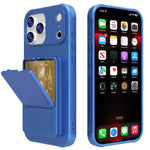 Custodia per telefono con specchietto nascosto in TPU effetto pelle e supporto, For iPhone 17 Pro Max, For iPhone 17 Pro, For iPhone 17, For iPhone Air