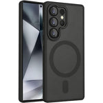 Custodia magnetica satinata con pellicola protettiva per Samsung Galaxy S24 FE
