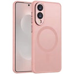 Custodia magnetica satinata con pellicola protettiva per Samsung Galaxy S25