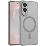 Custodia magnetica satinata con pellicola protettiva per Samsung Galaxy S25