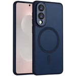 Custodia magnetica satinata con pellicola protettiva per Samsung Galaxy S25