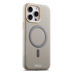 Custodia per telefono magnetica ESEBLE L2 con texture a litchi e lente in metallo., For iPhone 17 Pro Max, For iPhone 17 Pro, For iPhone 17, For iPhone Air, For iPhone 16 Pro Max, For iPhone 16 Pro, For iPhone 16, For iPhone 15 Pro Max