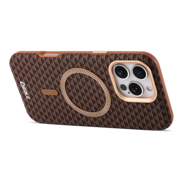 Custodia magnetica per telefono ESEBLE L3 con lente in metallo e protezione triangolare., For iPhone 17, For iPhone 16 Pro Max, For iPhone 16 Pro, For iPhone 16, For iPhone 15 Pro Max, For iPhone 15 Pro