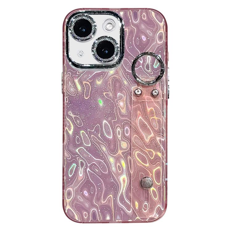 Custodia per telefono in TPU con cinturino da polso dalla texture rugosa e pellicola protettiva per l'obiettivo., For iPhone 15 Pro Max, For iPhone 15 Pro, For iPhone 15, For iPhone 14, For iPhone 14 Pro, For iPhone 14 Pro Max, For iPhone 13 Pro Max   ...