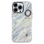 Custodia per telefono in TPU con cinturino da polso e pellicola protettiva per obiettivo, con texture a onde., For iPhone 17 Pro Max, For iPhone 17 Pro, For iPhone 17, For iPhone Air, For iPhone 16 Pro Max, For iPhone 16 Pro, For iPhone 16 Plus        ...